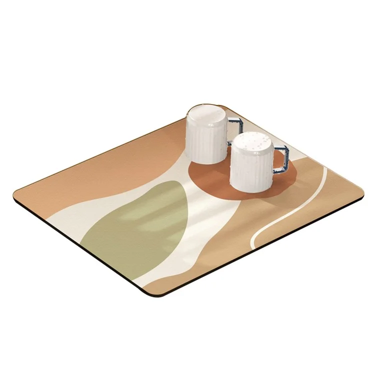 Tappetino asciugatutto per stoviglie 50x60cm antiscivolo - Stile E