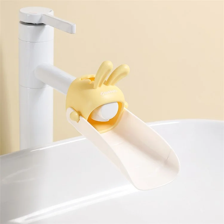 BIONIC Bathroom Kitchen TPR+PP Wasserhahn-Verlängerer für Kleinkinder und Kinder zum Händewaschen (BPA-frei, kein FDA) - Gelb