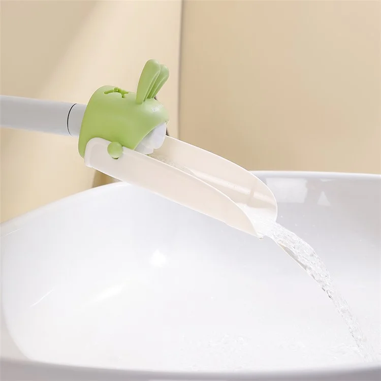 BIONIC Bathroom Kitchen TPR+PP Wasserhahn-Verlängerer für Kleinkinder und Kinder zum Händewaschen (BPA-frei, kein FDA) - Gelb