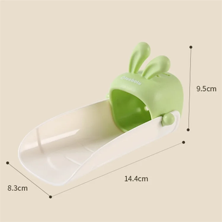 BIONIC Bathroom Kitchen TPR+PP Wasserhahn-Verlängerer für Kleinkinder und Kinder zum Händewaschen (BPA-frei, kein FDA) - Gelb