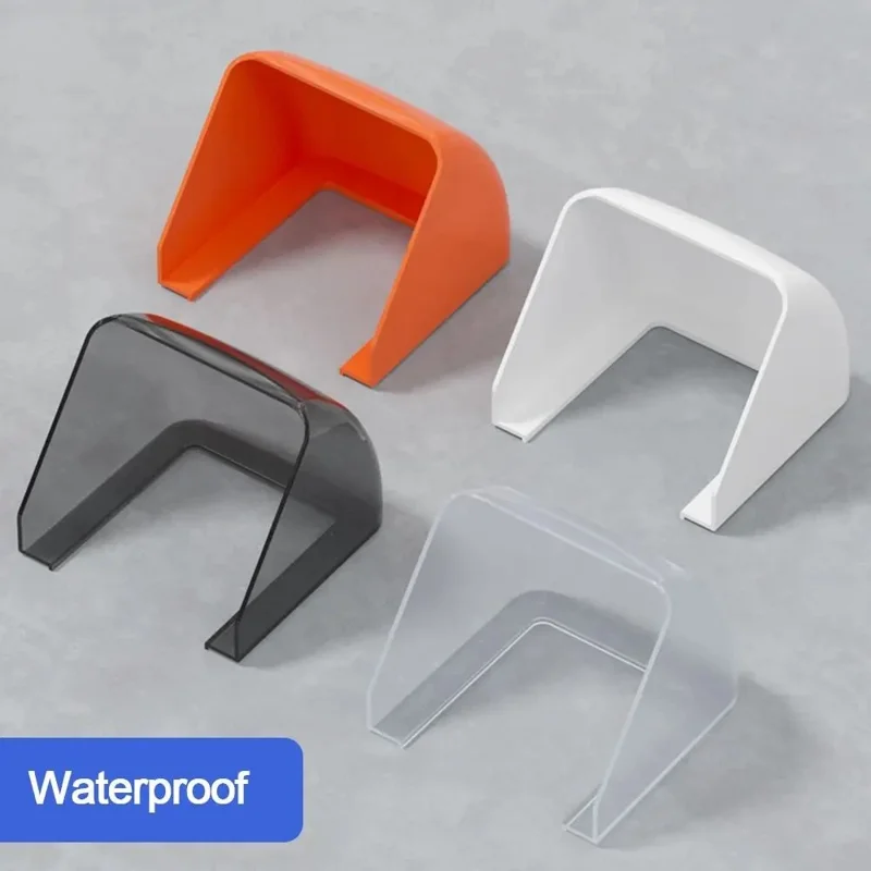 Waterproof Case PP Protection Cover 86-Type Wall Switch Socket Rainproof Box - White