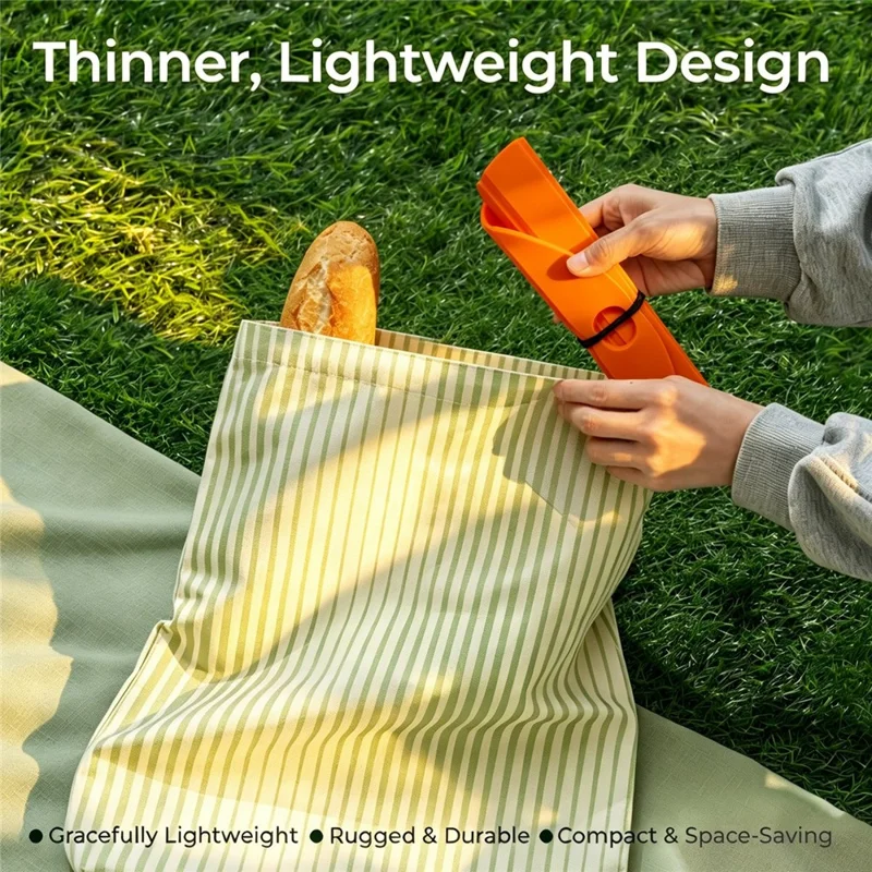 Draagbaar Silicone Snijplankje 30 cm Rond Vouwbaar Keuken Hakblok voor Kamperen Buiten - Oranje