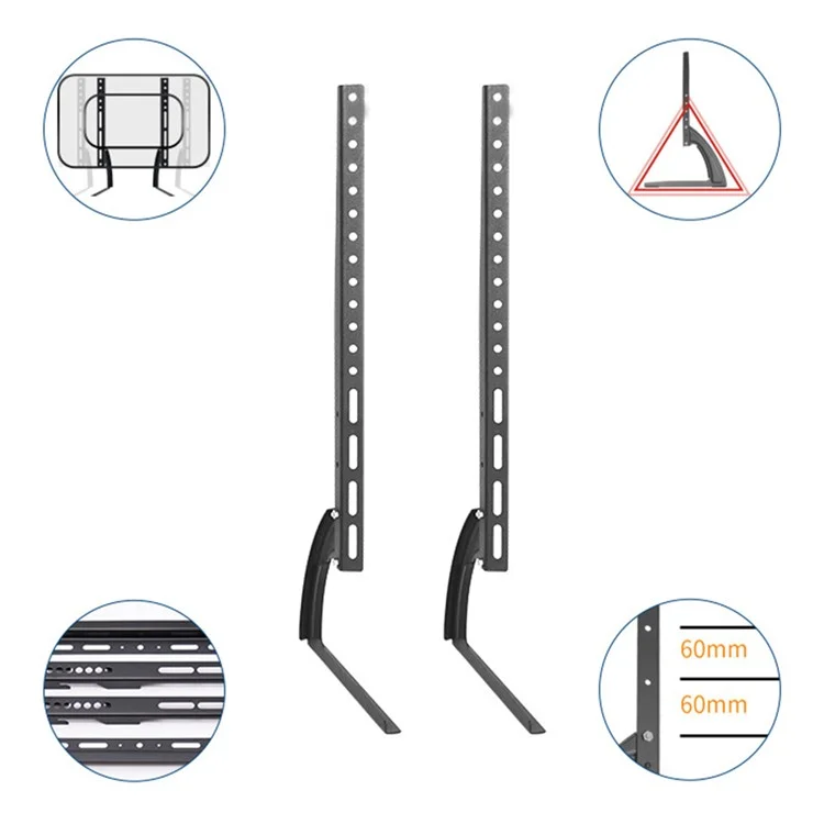 Universal TV Mount Stand Metal Television Stand Holder for 39''-70'' TV
