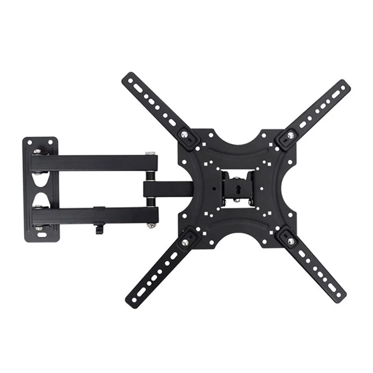 CP104 Universal Telescopic Swivel Bracket Hangle TV Bracket Hole Distance: 75-400mm