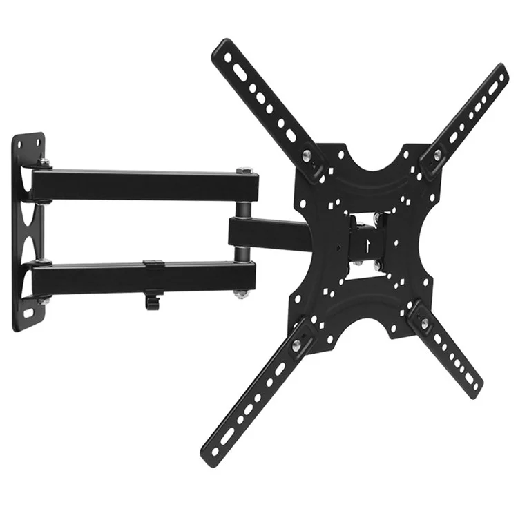 CP104 Universal Telescopic Swivel Bracket Hangle TV Bracket Hole Distance: 75-400mm