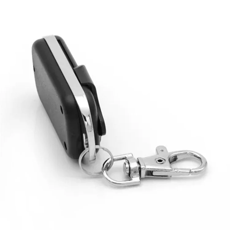 Télécommande sans fil à code d'apprentissage EV1527 de 433 MHz, 4 boutons, en métal, pour porte de garage