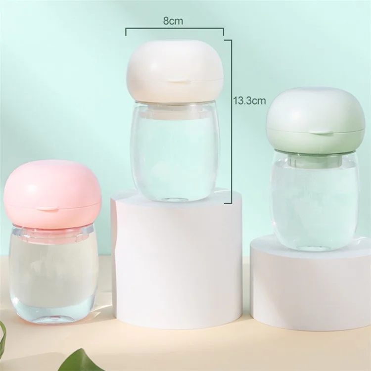300ml Dog Cat Go Out Kettle Drinker Portable Water Cup Water Feeder (BPA Free, No FDA Certificate) - Pink