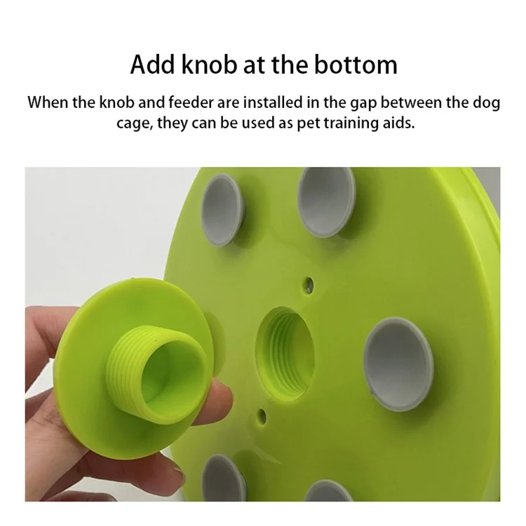 Ciotola Rallentamento Pasto Cane Gatto in PP+TPR, Antistrozzatura, Senza Certificazione FDA, Senza BPA - Verde