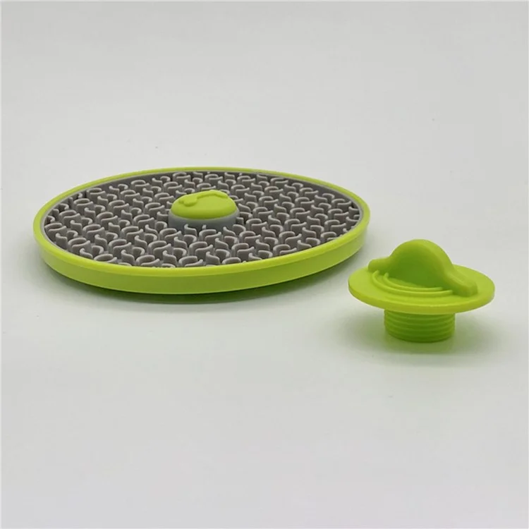 Ciotola Rallentamento Pasto Cane Gatto in PP+TPR, Antistrozzatura, Senza Certificazione FDA, Senza BPA - Verde