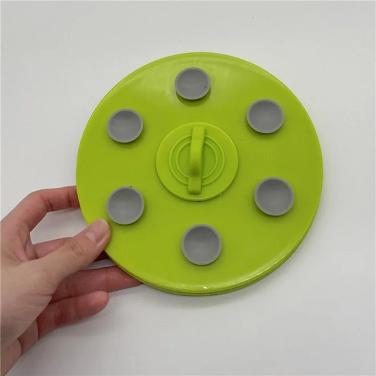 Ciotola Rallentamento Pasto Cane Gatto in PP+TPR, Antistrozzatura, Senza Certificazione FDA, Senza BPA - Verde