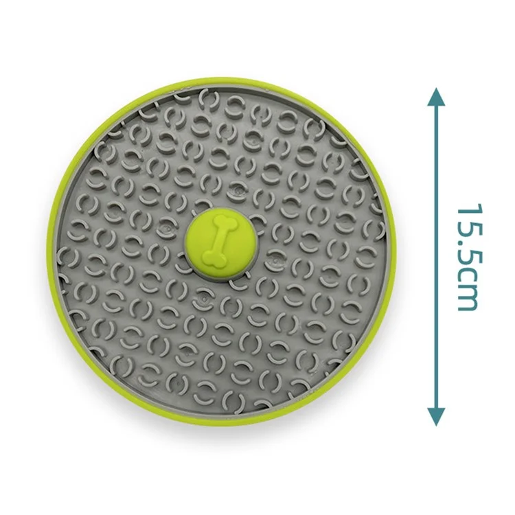 Ciotola Rallentamento Pasto Cane Gatto in PP+TPR, Antistrozzatura, Senza Certificazione FDA, Senza BPA - Verde