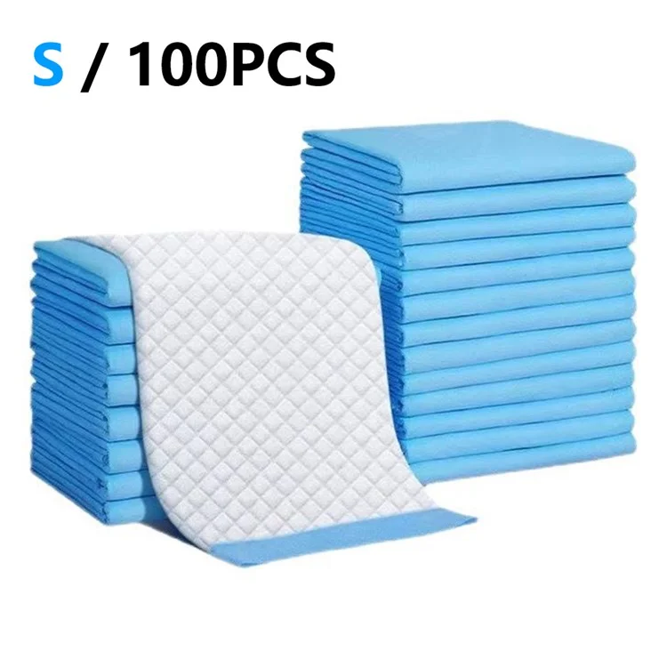i Pannolini Per Cani da Compagnia Addensano Forti Cuscinetti Per Animali Domestici Che Assorbono L'acqua - Dimensioni S / 100pcs