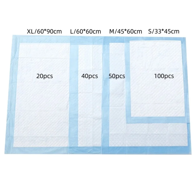 Pet Dog Diapers Thicken Strong Water-Absorbing Deodorizing Disposable Pet Pee Pad - Size XL / 20Pcs