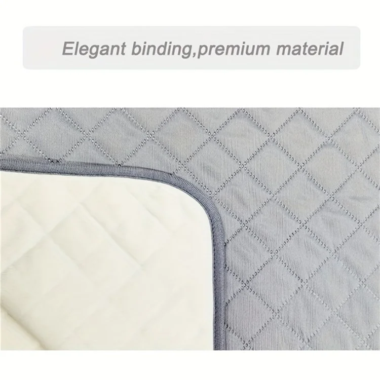 QS-104 183 x 183 cm Letto per animali domestici lavabile Tappetino per auto Tappeto impermeabile per urina per cani/gatti, Taglia XXXL