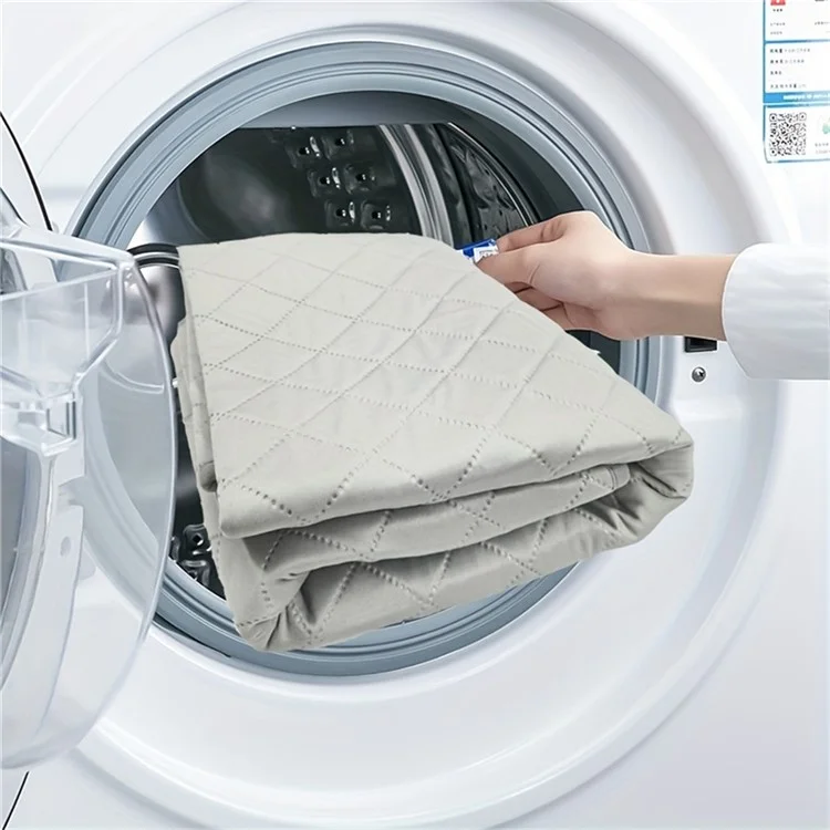 QS-104 183 x 183 cm Letto per animali domestici lavabile Tappetino per auto Tappeto impermeabile per urina per cani/gatti, Taglia XXXL