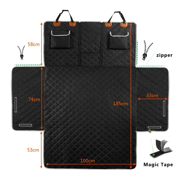U-08 Waterproof Car Trunk Pet Mat SUV Sedan Trunk Scratch Resistant Protector