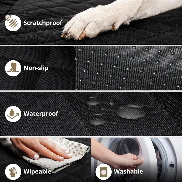 U-08 Waterproof Car Trunk Pet Mat SUV Sedan Trunk Scratch Resistant Protector