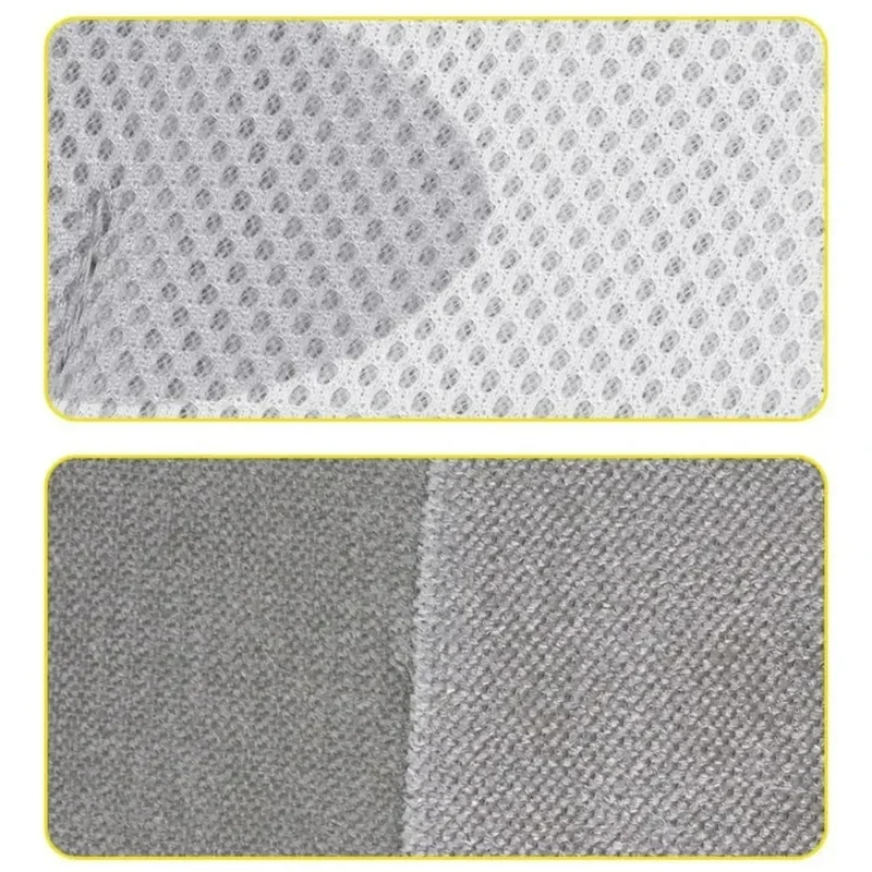 1Pc Pet Hair Remover Glove for Dogs Gift and Cats Grooming Tool Electrostatic Deshedding Brush - Grey