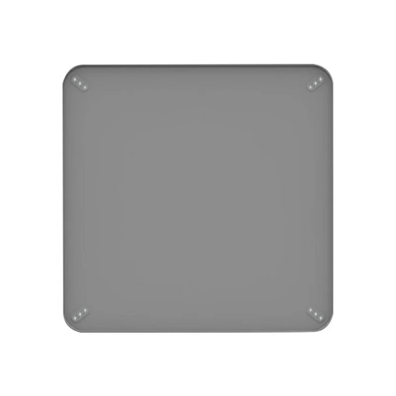 620 x 620mm Silicone Pet Pee Pad Holder for Dogs Cats Leak Proof Urine Mat Training Tray - Grey