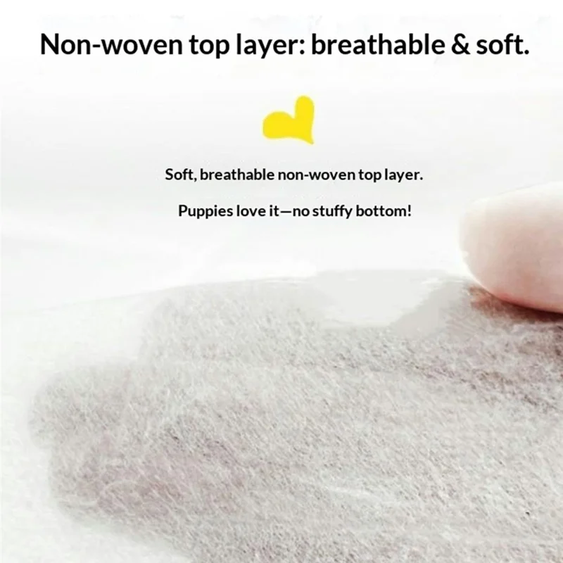 100 Stück Größe S, stark saugfähige Hundetrainingspads, auslaufsicher, Einweg-Urinpads für Hunde und Katzen, 45 x 33 cm