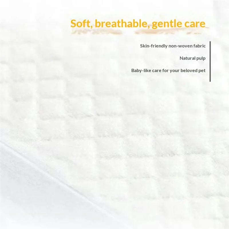 50 Stück Größe M Starke Absorption Trainingsunterlagen für Haustiere, auslaufsicher, Einweg-Urinentländer für Hunde und Katzen, 60 x 45 cm