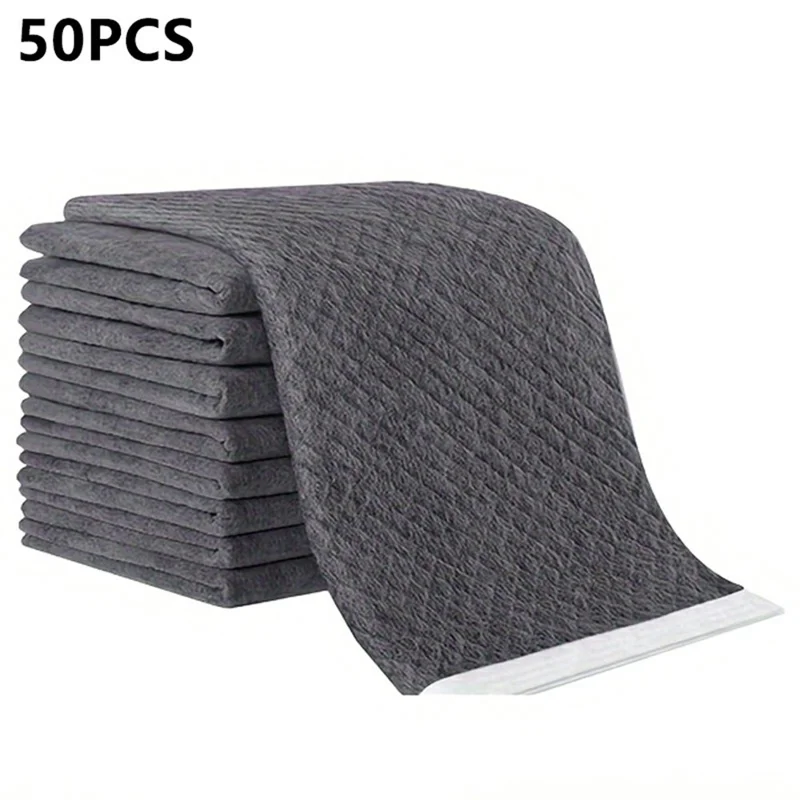 50 stuks maat M hondentrainingspads met bamboekool geurabsorberende wegwerphondenplaspaden, 45 x 60 cm