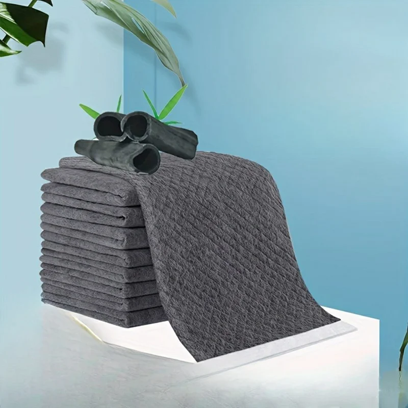 40 stuks formaat L hondentrainingspads met bamboekool geurabsorberende wegwerpbare hondenplaspaden, 60 x 60 cm