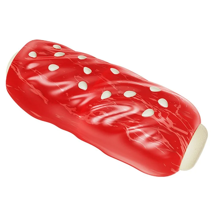 LSB-01 Rib Style Pet Chewing Squeaky Toy TPR Dog Teething Toy (BPA Free, CPC / FDA / RoHS Certified)