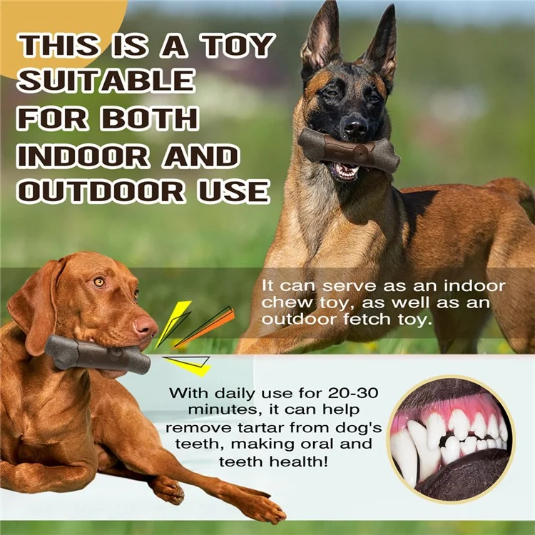 SZ-01 Dog Chewing Toy Wood Branch de Madera de Madera TPR TPR (sin Dentición Bpa, CPC / FDA / Rohs Certificado)