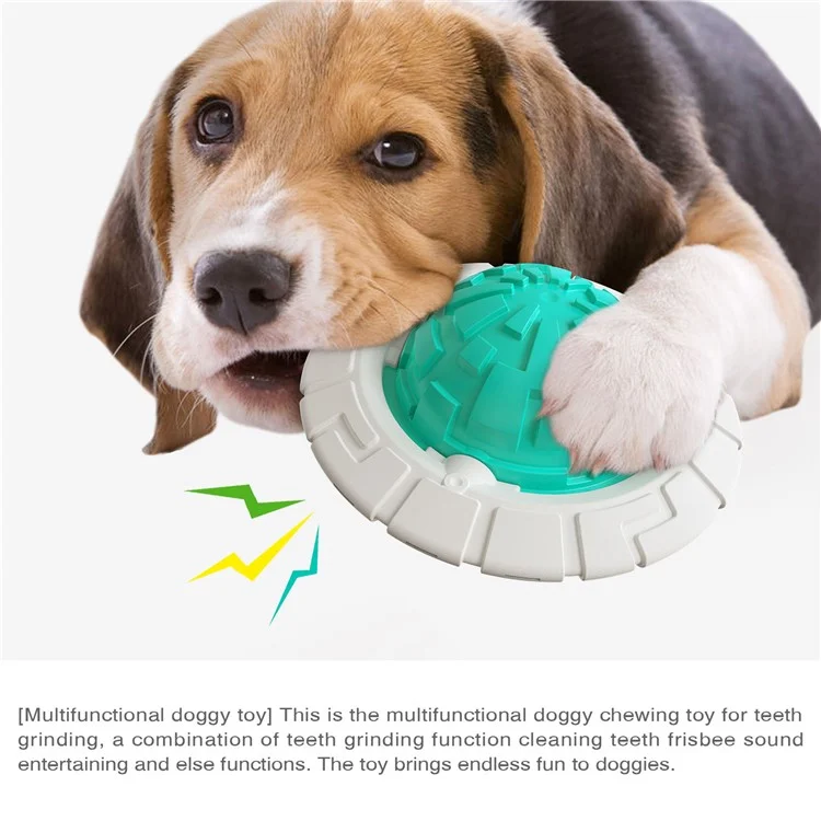 WXQ-02 Dog Interativo Privente Volo Voisto Chewing Sheaky Troy (BPA Free, CPC / FDA / Certificado Rohs) - Lago Blue