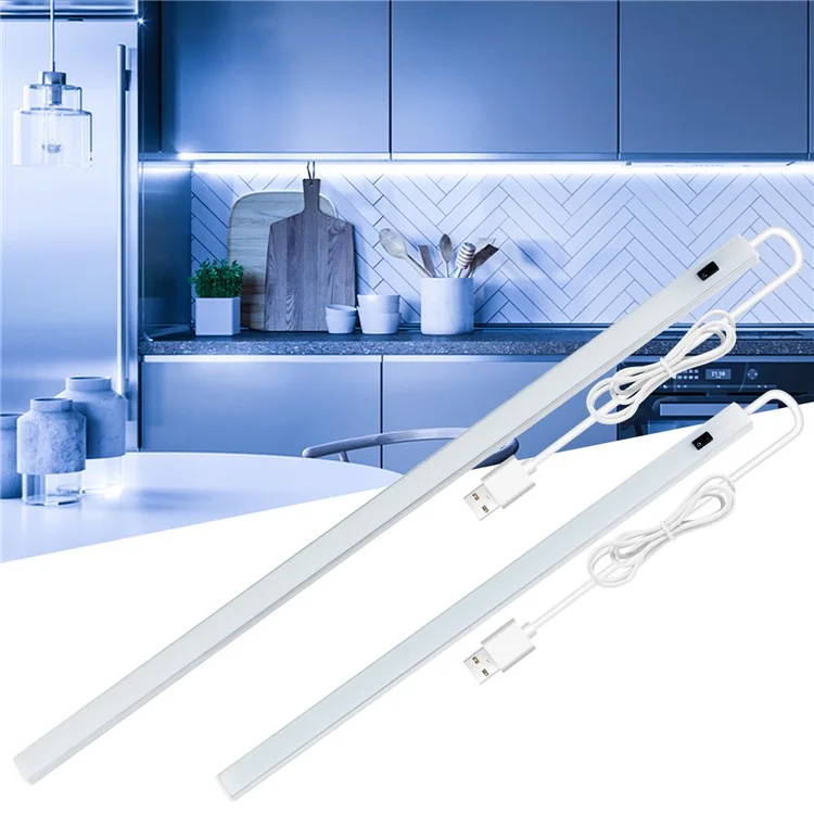 Motion Sensor LED Under Cabinet Night Light 15 LEDs Human Body Induction Lamp for Closet Wardrobe 0.2m - White