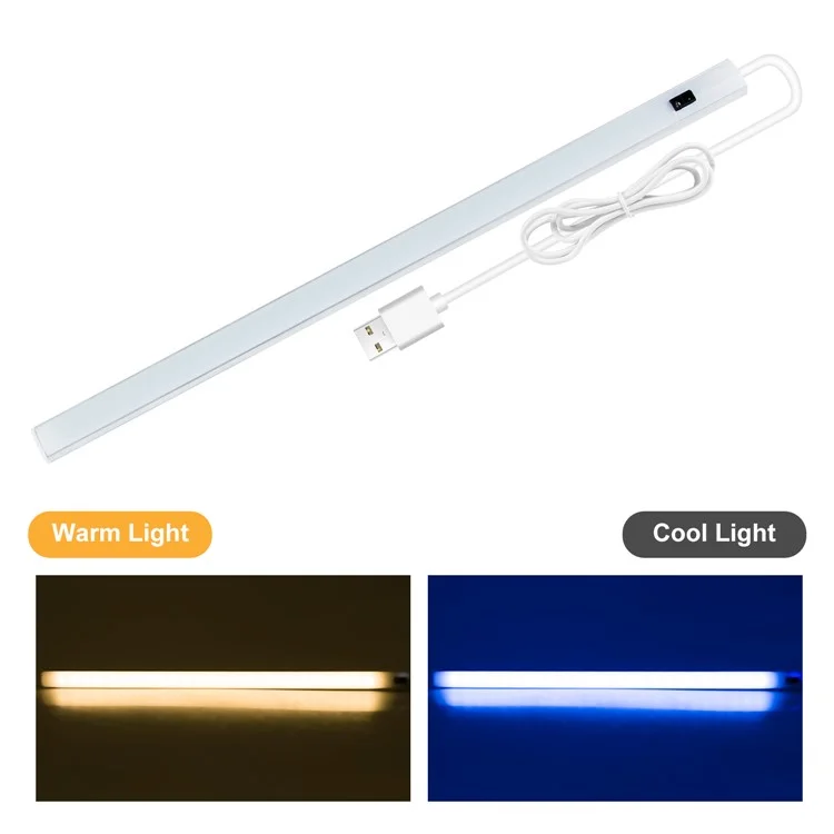 Motion Sensor LED Under Cabinet Night Light 15 LEDs Human Body Induction Lamp for Closet Wardrobe 0.2m - White