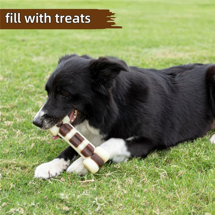 Eetoys Starch+Nylon Dog Toothing Toy Pet Dog Chew Toy Chewer Bone (sem Certificação Sem Fda), Tamanho: S