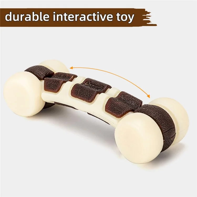 Eetoys Starch+Nylon Dog Toothing Toy Pet Dog Chew Toy Chewer Bone (sem Certificação Sem Fda), Tamanho: S