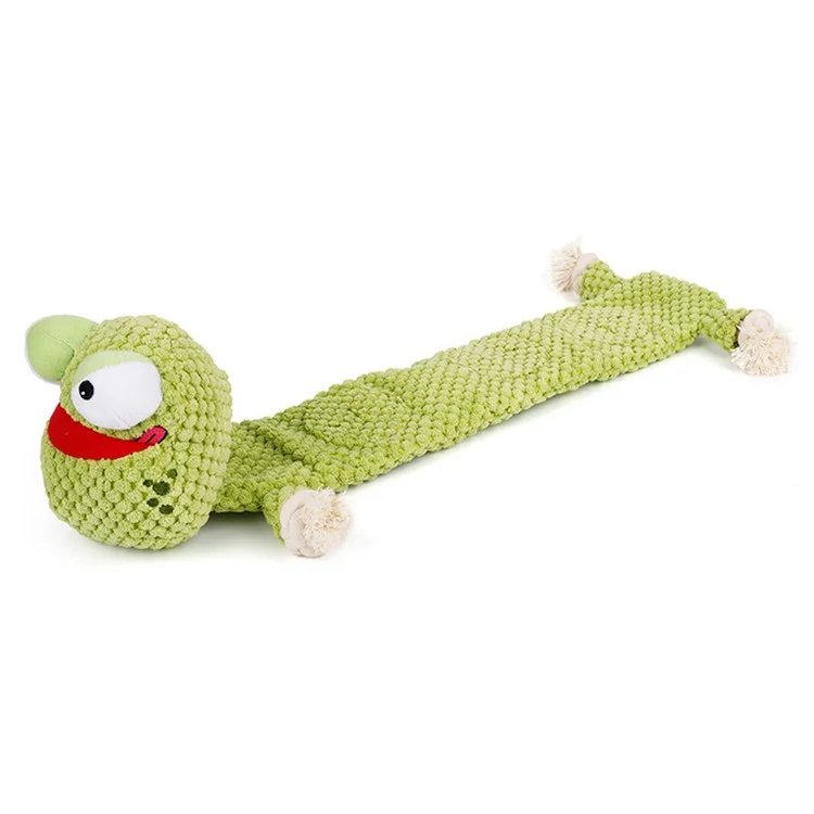 Pet Food Sniffing Squeezing Sound Bite Resistant Teeth Cleaning Interactive Dog Toy ST