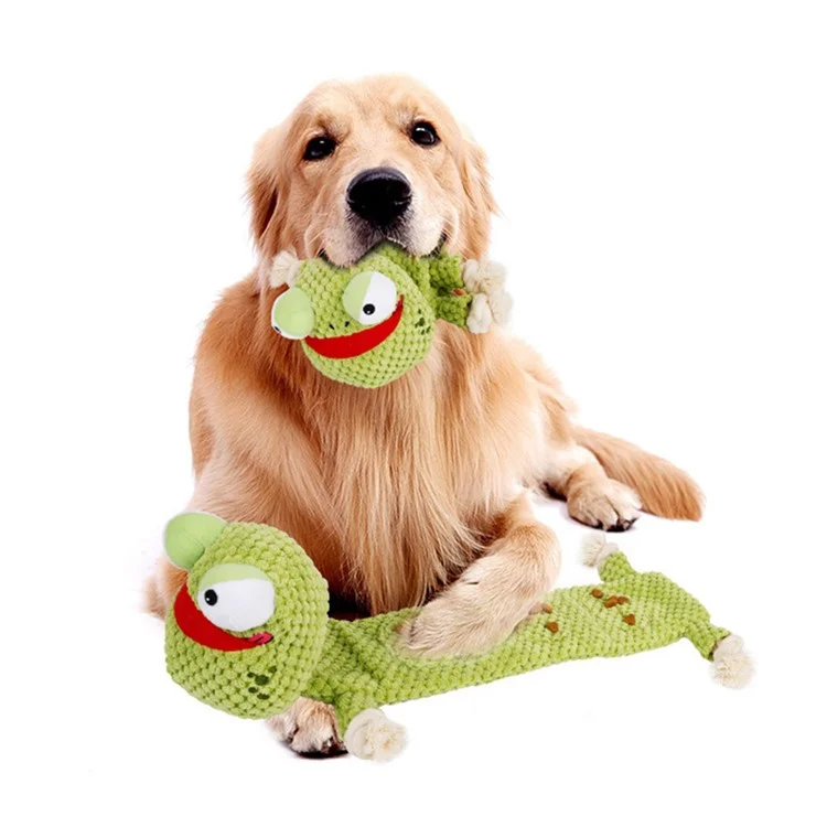 Pet Food Sniffing Squeezing Sound Bite Resistant Teeth Cleaning Interactive Dog Toy ST
