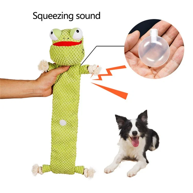 Pet Food Sniffing Squeezing Sound Bite Resistant Teeth Cleaning Interactive Dog Toy ST