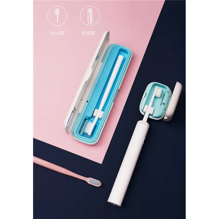 Caixa de desinfecção de escova de dentes portátil Xiaomi Youpin Xiaoda com UV (versão de armazenamento)