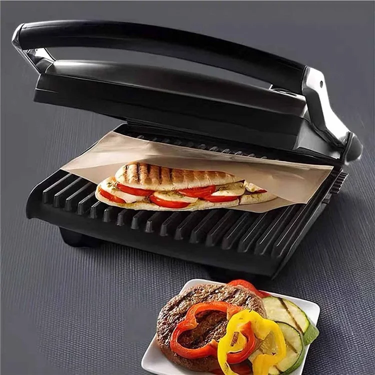 10Pcs 16 x 18cm Reusable Non Stick PTFE Bread Bags for Microwave Oven Toaster (BPA Free, FDA Certified)