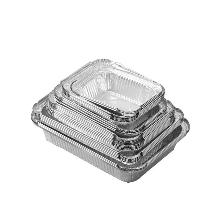 50 Stück Aluminium-Folienpfannen für Heißluftfritteusen 230 ml Einweg-Backschalen Hitzebeständige Behälter (BPA-frei, FDA-zertifiziert)