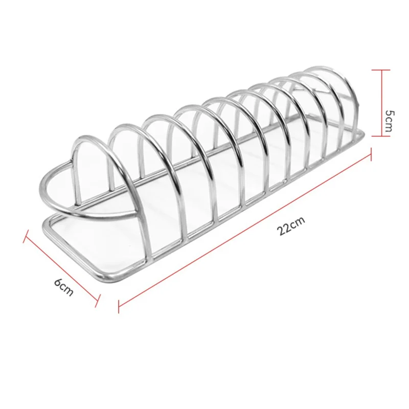 Support de Côtes en Acier Inoxydable pour Barbecue Extérieur - Support de Cuisson pour Viande de Grill (Sans BPA, Non FDA)