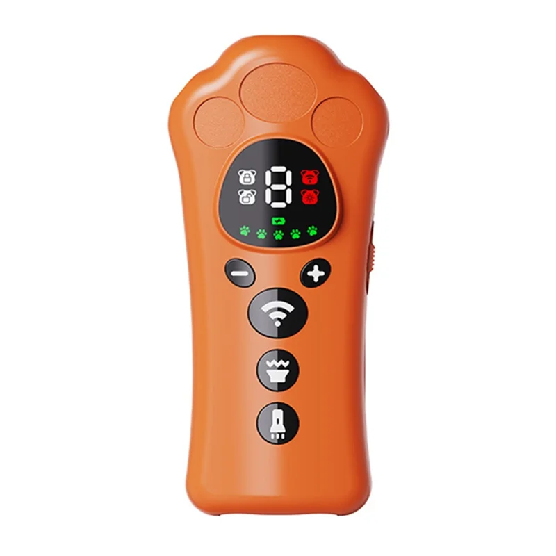 A18 10 trybów z cyfrowym wyświetlaczem 3-głowicowy ultradźwiękowy odstraszacz psów urządzenie prezent dla treningu psa