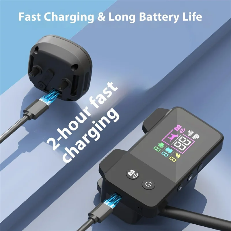 D31W Wireless Electric Pet Fence Training Collar Electric Shock Waterproof Rechargeable Anti Bark Device Gift for Dogs