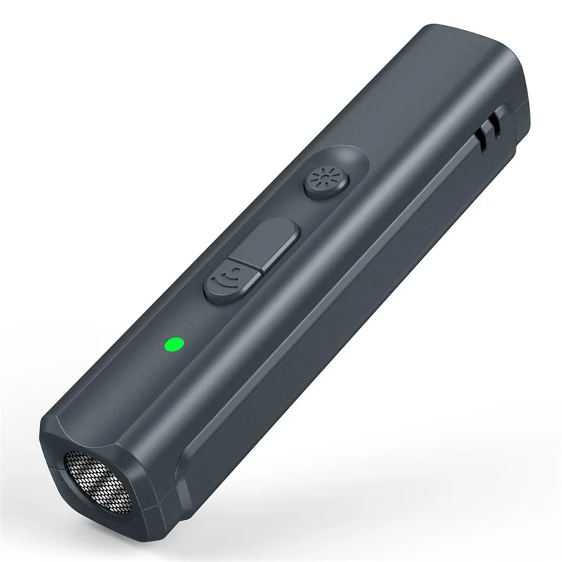 N11 Dissuasore Ultrasuoni per Cani, Dispositivo Antiabbaiamento con Luce UV - Nero