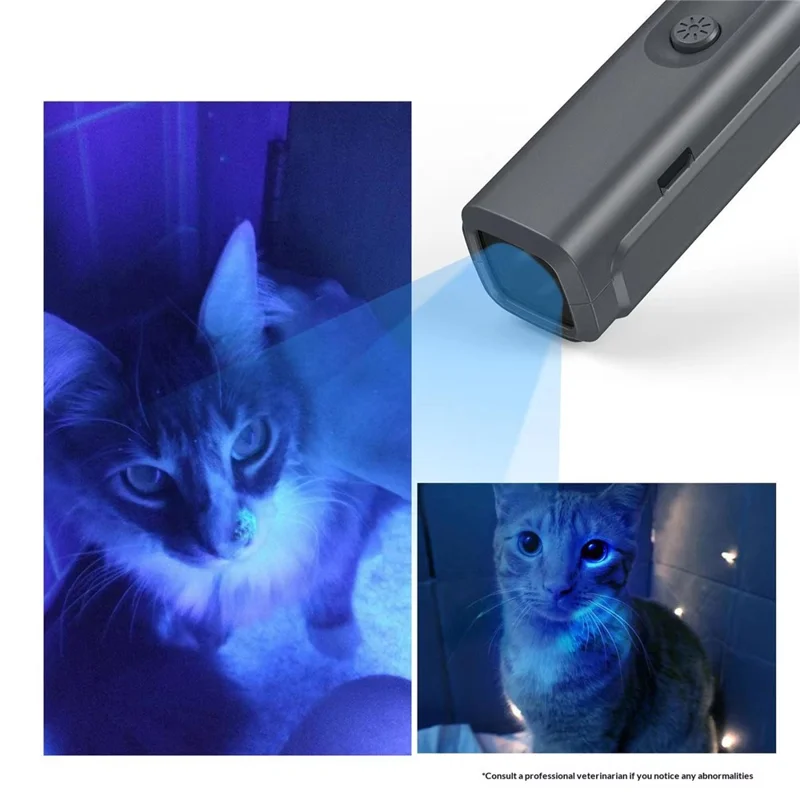 N11 Dissuasore Ultrasuoni per Cani, Dispositivo Antiabbaiamento con Luce UV - Nero