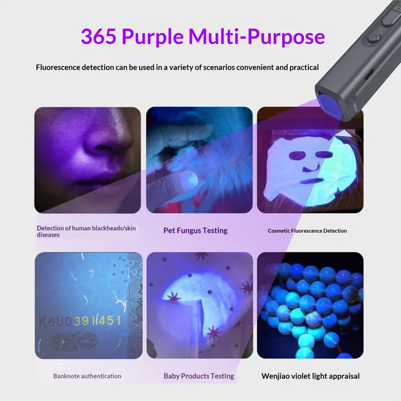 N11 Dissuasore Ultrasuoni per Cani, Dispositivo Antiabbaiamento con Luce UV - Nero