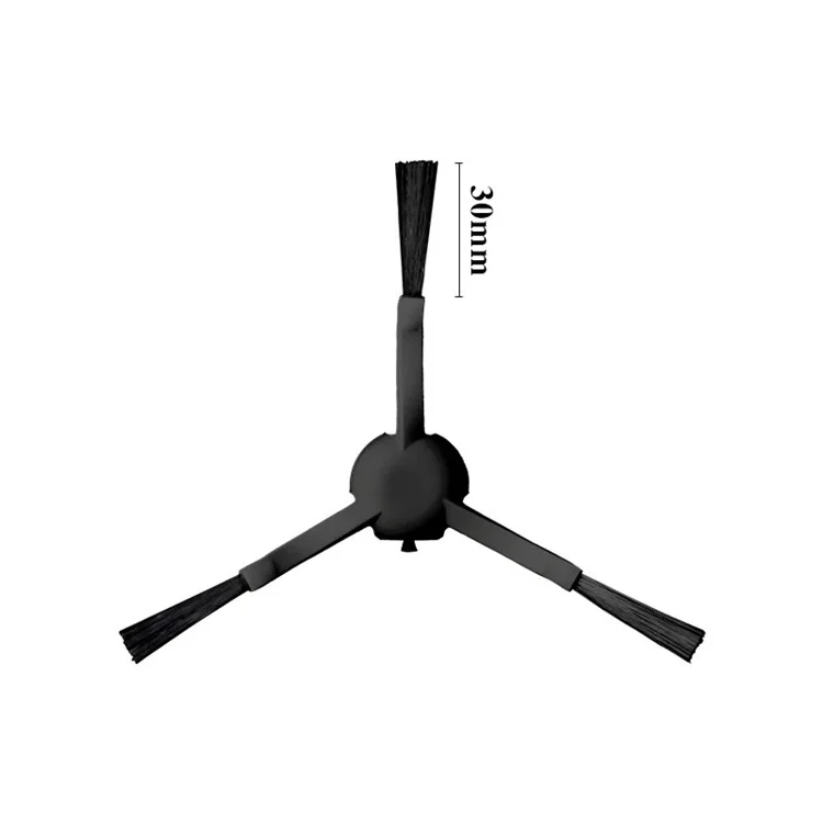 Pour Dreame D9/Dreame Bot L10 Pro Smart Robot Aspirateur Accessoire de Remplacement de Brosse Latérale - Noir