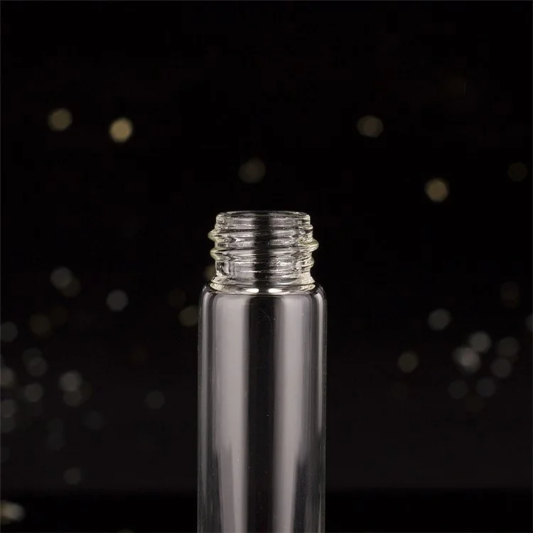 50 Stück 2ml tragbare Mini-Glassprühflasche Parfumbehälter Badezimmer Reise nachfüllbare Sprühflasche - Weiß