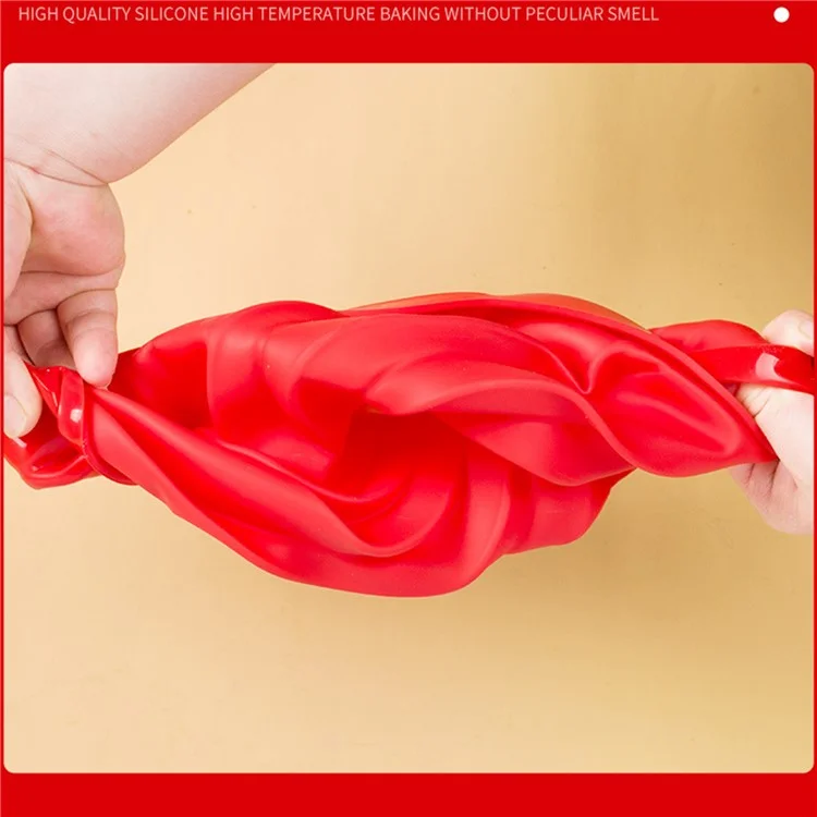 3D Spiral Shape Silicone Bundt Cake Mold DIY Bread Bakeware Tool (No FDA)