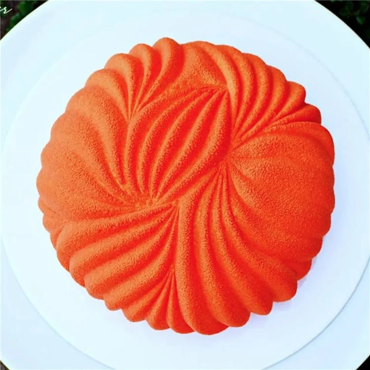 3d-flüssigkeits-silikon-backform Für Diy-schokoladenmousse-kuchen (bpa-frei, Keine FDA)